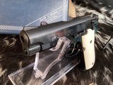 1976 Mfg. Smith & Wesson model 39-2 , 9mm Semi Auto, Genuine Ivory Grips, Excellent Unfired & Boxed. Trades Welcome - Image 13 of 19
