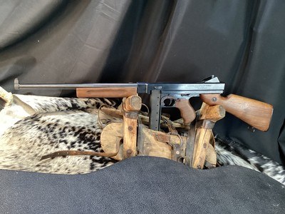 Thompson Auto Ordnance Semi Sub Gun, Cased W/Extra Barrel, 45 acp. Trades Welcome - Image 15 of 17