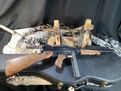 Thompson Auto Ordnance Semi Sub Gun, Cased W/Extra Barrel, 45 acp. Trades Welcome - Image 7 of 17
