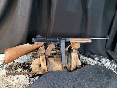Thompson Auto Ordnance Semi Sub Gun, Cased W/Extra Barrel, 45 acp. Trades Welcome - Image 17 of 17