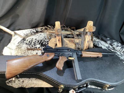 Thompson Auto Ordnance Semi Sub Gun, Cased W/Extra Barrel, 45 acp. Trades Welcome - Image 5 of 17