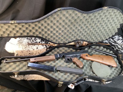 Thompson Auto Ordnance Semi Sub Gun, Cased W/Extra Barrel, 45 acp. Trades Welcome - Image 10 of 17