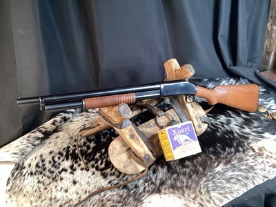 1940 Prewar Winchester 97 Riot Shotgun, Unfired & Pristine Survivor, Cyl Bore, Solid Frame Gorgeous! Trades Welcome - Image 3 of 20