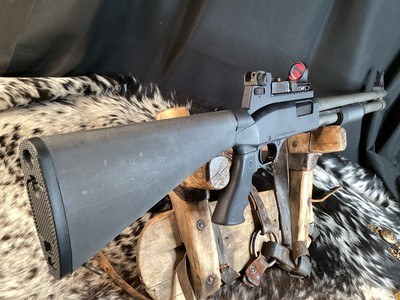 FN TACTICAL POLICE SHOTGUN W/SEEMORE Sight, Pump Action, 12 Ga. High Capacity, Ported. Trades Welcome - Image 4 of 12