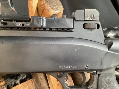 FN TACTICAL POLICE SHOTGUN W/SEEMORE Sight, Pump Action, 12 Ga. High Capacity, Ported. Trades Welcome - Image 9 of 12