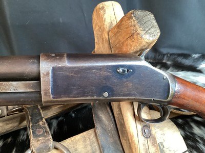 1936 Winchester model 97 Riot/Trench Gun Tribute, 12 Ga. Cyl Bore, 20”, Solid Frame. Trades Welcome - Image 4 of 12