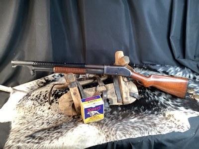 1936 Winchester model 97 Riot/Trench Gun Tribute, 12 Ga. Cyl Bore, 20”, Solid Frame. Trades Welcome - Image 6 of 12