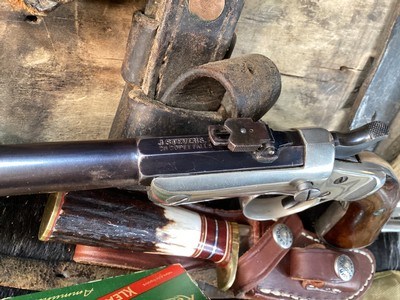 Stevens #40 New Model Pocket Rifle With Case, .25 Stevens RimFire. Trades Welcome - Image 6 of 22