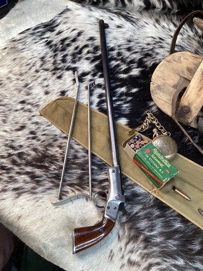 Stevens #40 New Model Pocket Rifle With Case, .25 Stevens RimFire. Trades Welcome - Image 16 of 22