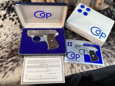 COP .357 4 Shot Derringer , .357 Magnum. Unfired Condition W/Box, Gorgeous. Trades Welcome. - Image 5 of 24