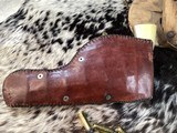 Colt 1909 New Service US Army DA Revolver, .45 Colt , Nickle , Ivory Grips, Period Western Holster,Gorgeous. Trades Welcome - Image 10 of 24