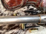 Colt 1909 New Service US Army DA Revolver, .45 Colt , Nickle , Ivory Grips, Period Western Holster,Gorgeous. Trades Welcome - Image 23 of 24