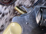 Colt 1909 New Service US Army DA Revolver, .45 Colt , Nickle , Ivory Grips, Period Western Holster,Gorgeous. Trades Welcome - Image 24 of 24