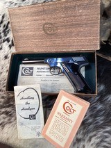 1956 Mfg. Colt Huntsman .22 Semi Automatic Pistol W/Box & Paperwork, Clean. Trades Welcome - Image 7 of 24