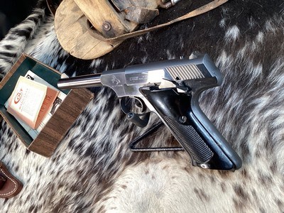 1956 Mfg. Colt Huntsman .22 Semi Automatic Pistol W/Box & Paperwork, Clean. Trades Welcome - Image 21 of 24