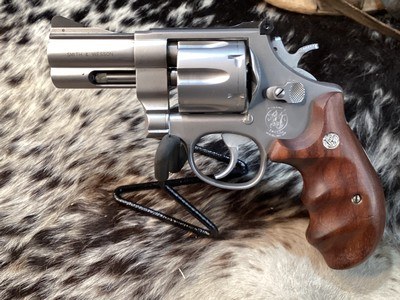 Smith & Wesson 625-3 Model of 1989, Double Action Revolver. 45 ACP, 3” Full Heavy Lug Barrel, Finger Groove Grips, Excellent Cond. Trades Welcome - Image 12 of 19