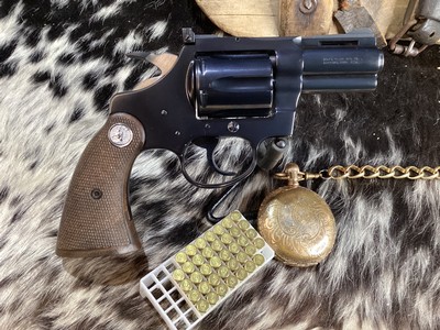 Scarce 1968 Mfg. Colt Diamondback 2.5” DA Revolver, .22LR W/ Box. Trades Welcome - Image 12 of 25