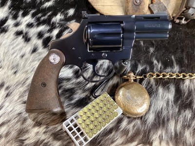 Scarce 1968 Mfg. Colt Diamondback 2.5” DA Revolver, .22LR W/ Box. Trades Welcome - Image 3 of 25