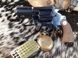 Scarce 1968 Mfg. Colt Diamondback 2.5” DA Revolver, .22LR W/ Box. Trades Welcome - Image 4 of 25