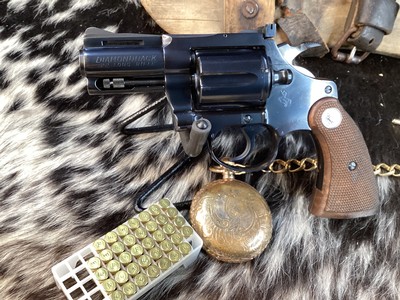 Scarce 1968 Mfg. Colt Diamondback 2.5” DA Revolver, .22LR W/ Box. Trades Welcome - Image 4 of 25
