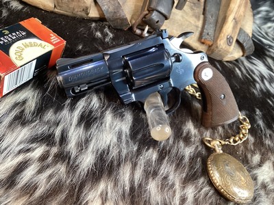Scarce 1968 Mfg. Colt Diamondback 2.5” DA Revolver, .22LR W/ Box. Trades Welcome - Image 5 of 25
