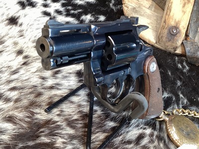 Scarce 1968 Mfg. Colt Diamondback 2.5” DA Revolver, .22LR W/ Box. Trades Welcome - Image 21 of 25