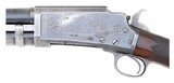 Marlin Factory Engraved Model 24 Grade C Takedown Slide Action Shotgun, 12 Ga. Trades Welcome - Image 1 of 3