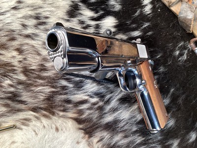 Colt Bright Stainless Series 80 1911 Government Model, .45 ACP. Jeweled Gem. Trades Welcome - Image 22 of 23