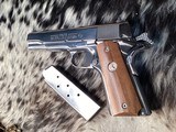 Colt Custom Shop Bright Stainless Series 80 1911 Government Model, .45 ACP. Jeweled Gem. Trades Welcome - Image 3 of 25