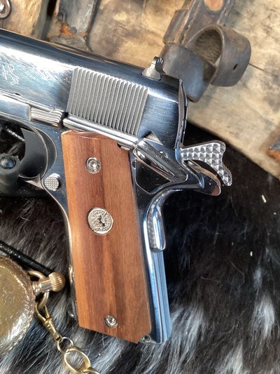 Colt Bright Stainless Series 80 1911 Government Model, .45 ACP. Jeweled Gem. Trades Welcome - Image 13 of 23