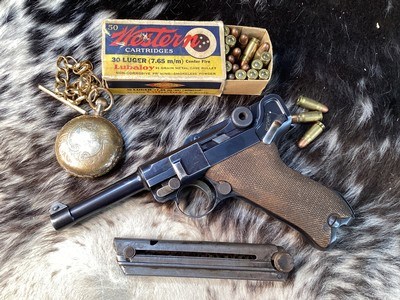 DWM P08 Commercial .30 Luger Pistol, Matching - Image 4 of 14