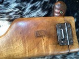 Mauser C96 M30 Broomhandle Semi Auto Pistol W/Stock, Trades Welcome - Image 6 of 25