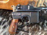 Mauser C96 M30 Broomhandle Semi Auto Pistol W/Stock, Trades Welcome - Image 12 of 25