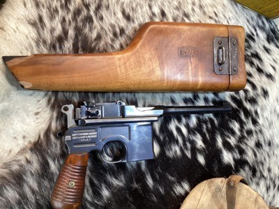Mauser C96 M30 Broomhandle Semi Auto Pistol W/Stock, Trades Welcome - Image 24 of 25