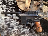 Mauser C96 M30 Broomhandle Semi Auto Pistol W/Stock, Trades Welcome - Image 22 of 25