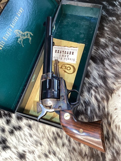 1957 Colt SAA 2ND Generation Revolver, Case Colored/Blued, Boxed, .38 Special, Trades Welcome - Image 7 of 25
