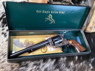 1957 Colt SAA 2ND Generation Revolver, Case Colored/Blued, Boxed, .38 Special, Trades Welcome - Image 6 of 25