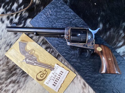 1957 Colt SAA 2ND Generation Revolver, Case Colored/Blued, Boxed, .38 Special, Trades Welcome - Image 8 of 25