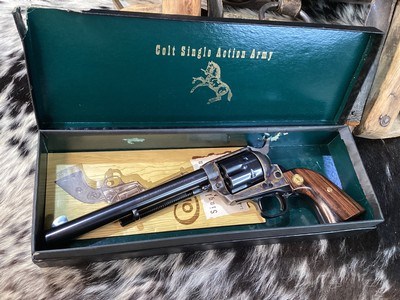 1957 Colt SAA 2ND Generation Revolver, Case Colored/Blued, Boxed, .38 Special, Trades Welcome - Image 3 of 25