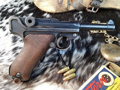 1920 DWM Commercial P08 30cal. Luger. Matching,Trades Welcome - Image 13 of 18