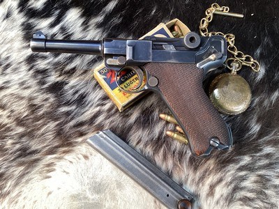 1920 DWM Commercial P08 30cal. Luger. Matching,Trades Welcome - Image 14 of 18
