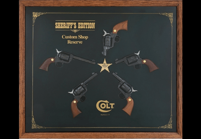 Cased Set Of Five Colt Custom Shop Reserve Sheriff's Edition Single Action Army Revolvers, Trades Welcome. - Image 1 of 9