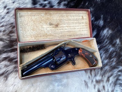 Antique Smith & Wesson No. 1 1/2 Single Action Revolver with Box, Trades Welcome - Image 8 of 23