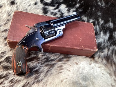 Antique Smith & Wesson No. 1 1/2 Single Action Revolver with Box, Trades Welcome - Image 6 of 23