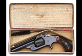 Antique Smith & Wesson No. 1 1/2 Single Action Revolver with Box, Trades Welcome