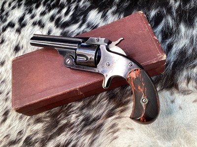 Antique Smith & Wesson No. 1 1/2 Single Action Revolver with Box, Trades Welcome - Image 12 of 23