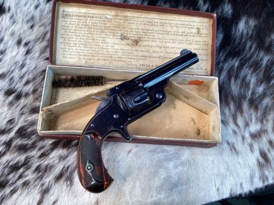 Antique Smith & Wesson No. 1 1/2 Single Action Revolver with Box, Trades Welcome - Image 5 of 23