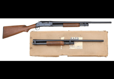 Winchester Model 97 Slide Action Shotgun Two Barrel Set with Box, Trades Welcome - Image 1 of 3