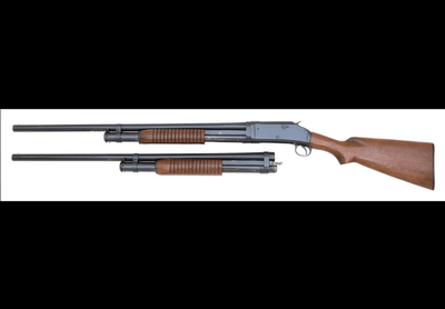 Winchester Model 97 Slide Action Shotgun Two Barrel Set with Box, Trades Welcome - Image 2 of 3