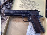 1947 Mfg. Colt Government Model, .45 acp, Engraved & Boxed, Trades Welcome - Image 7 of 25
